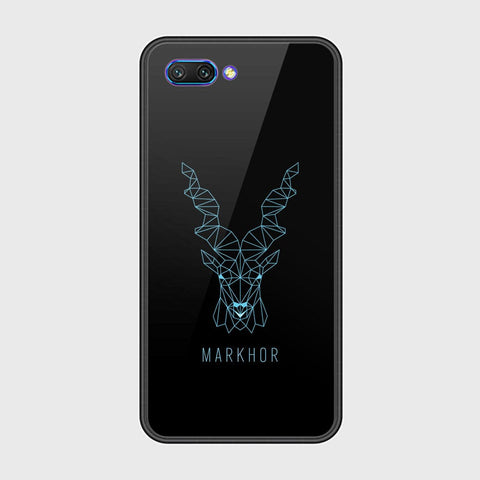 Huawei Honor 10 Cover - Markhor Series - HQ Ultra Shine Premium Infinity Glass Soft Silicon Borders Case