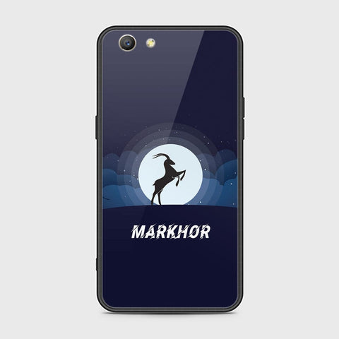 Oppo A59 Cover - Markhor Series - HQ Ultra Shine Premium Infinity Glass Soft Silicon Borders Case
