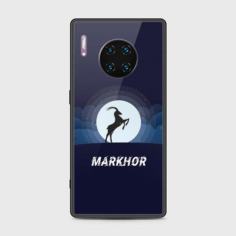 Huawei Mate 30 Pro Cover - Markhor Series - HQ Ultra Shine Premium Infinity Glass Soft Silicon Borders Case