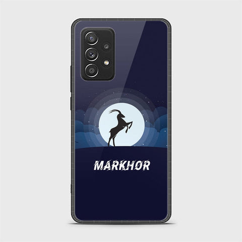Samsung Galaxy A52 Cover - Markhor Series - HQ Ultra Shine Premium Infinity Glass Soft Silicon Borders Case