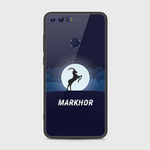 Huawei Honor 8 Cover - Markhor Series - HQ Ultra Shine Premium Infinity Glass Soft Silicon Borders Case