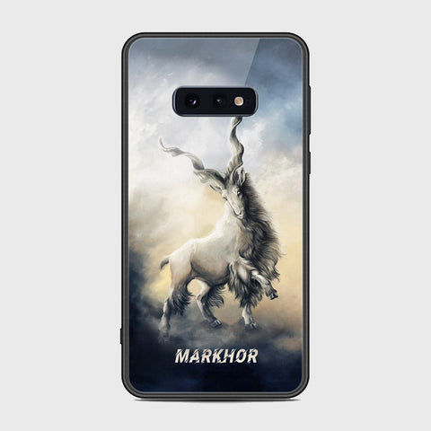 Samsung Galaxy S10e Cover - Markhor Series - HQ Ultra Shine Premium Infinity Glass Soft Silicon Borders Case
