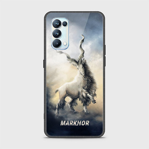 Oppo Reno 5 Pro 5G Cover - Markhor Series - HQ Ultra Shine Premium Infinity Glass Soft Silicon Borders Case
