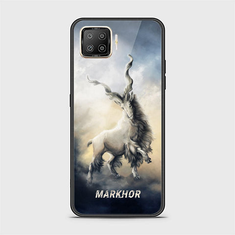 Oppo Reno 4F Cover - Markhor Series - HQ Ultra Shine Premium Infinity Glass Soft Silicon Borders Case