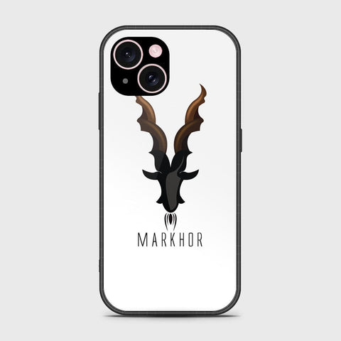 iPhone 15 Cover- Markhor Series - HQ Ultra Shine Premium Infinity Glass Soft Silicon Borders Case