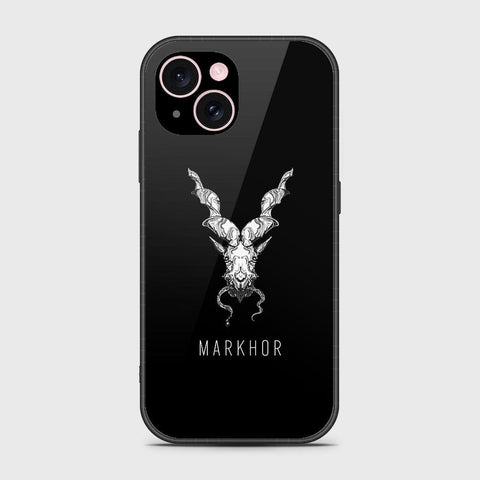 iPhone 15 Cover- Markhor Series - HQ Ultra Shine Premium Infinity Glass Soft Silicon Borders Case