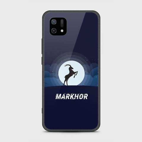 Oppo A16e Cover- Markhor Series - HQ Ultra Shine Premium Infinity Glass Soft Silicon Borders Case