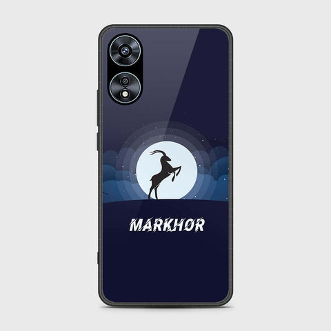 Oppo A58 4G Cover- Markhor Series - HQ Ultra Shine Premium Infinity Glass Soft Silicon Borders Case