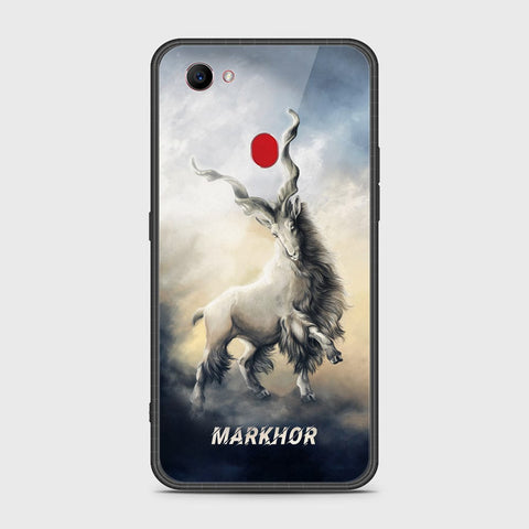 Oppo F7 Cover- Markhor Series - HQ Ultra Shine Premium Infinity Glass Soft Silicon Borders Case