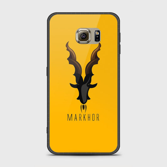 Samsung Galaxy S6 Cover- Markhor Series - HQ Ultra Shine Premium Infinity Glass Soft Silicon Borders Case