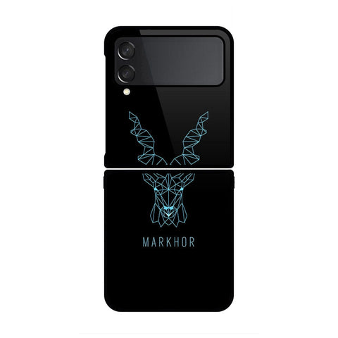 Samsung Galaxy Z Flip 4 5G Cover - Markhor Series - HQ Premium Shine Durable Shatterproof Case - Soft Silicon Borders