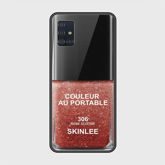 Samsung Galaxy A51 Cover - Couleur Au Portable Series - HQ Ultra Shine Premium Infinity Glass Soft Silicon Borders Case
