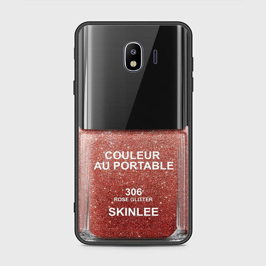 Samsung Galaxy J4 2018 Cover - Couleur Au Portable Series - HQ Ultra Shine Premium Infinity Glass Soft Silicon Borders Case