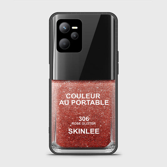 Realme Q5 Cover- Couleur Au Portable Series - HQ Ultra Shine Premium Infinity Glass Soft Silicon Borders Case