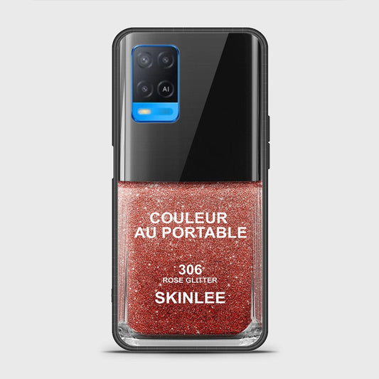 Oppo A54 4G Cover- Couleur Au Portable Series - HQ Ultra Shine Premium Infinity Glass Soft Silicon Borders Case