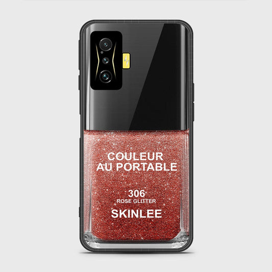 Xiaomi Poco F4 GT Cover- Couleur Au Portable Series - HQ Ultra Shine Premium Infinity Glass Soft Silicon Borders Case