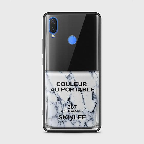 Huawei Honor Play Cover - Couleur Au Portable Series - HQ Ultra Shine Premium Infinity Glass Soft Silicon Borders Case