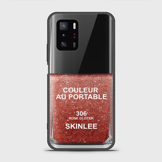 Xiaomi Poco X3 GT Cover- Couleur Au Portable Series - HQ Ultra Shine Premium Infinity Glass Soft Silicon Borders Case