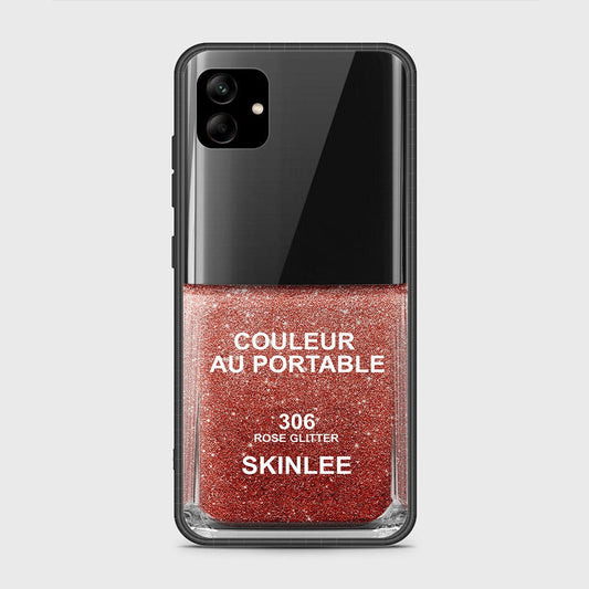 Samsung Galaxy A04e Cover - Couleur Au Portable Series - HQ Ultra Shine Premium Infinity Glass Soft Silicon Borders Case