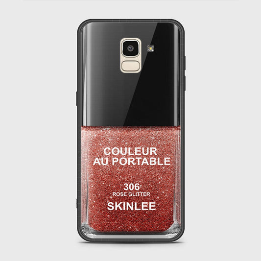 Samsung Galaxy J6 2018 Cover - Couleur Au Portable Series - HQ Ultra Shine Premium Infinity Glass Soft Silicon Borders Case
