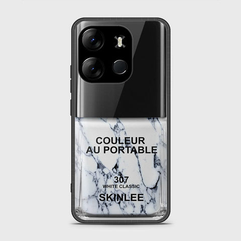 Infinix Smart 7 HD Cover- Couleur Au Portable Series - HQ Ultra Shine Premium Infinity Glass Soft Silicon Borders Case