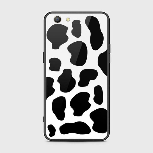 Oppo A59 Cover - Vanilla Dream Series - HQ Ultra Shine Premium Infinity Glass Soft Silicon Borders Case