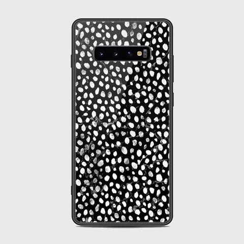Samsung Galaxy S10 Plus Cover - Vanilla Dream Series - HQ Ultra Shine Premium Infinity Glass Soft Silicon Borders Case