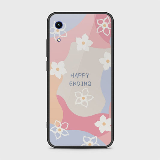 Huawei Honor 8A Cover - Happy Series - HQ Ultra Shine Premium Infinity Glass Soft Silicon Borders Case