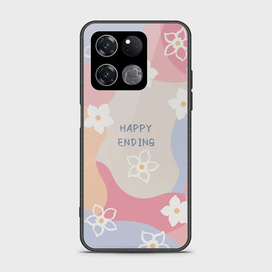 OnePlus Ace Racing Cover - Happy Series - HQ Ultra Shine Premium Infinity Glass Soft Silicon Borders Case
