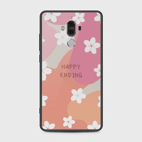 Huawei Mate 9 Cover - Happy Series - HQ Ultra Shine Premium Infinity Glass Soft Silicon Borders Case