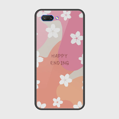 Huawei Honor 10 Cover - Happy Series - HQ Ultra Shine Premium Infinity Glass Soft Silicon Borders Case