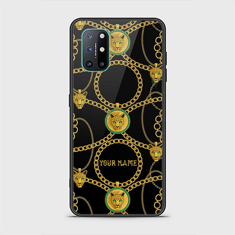 OnePlus 8T Cover - Gold Series - HQ Ultra Shine Premium Infinity Glass Soft Silicon Borders Case