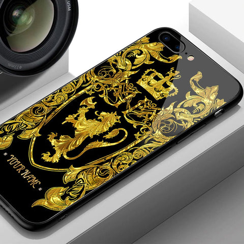 Huawei Y6p Cover - Gold Series - HQ Ultra Shine Premium Infinity Glass Soft Silicon Borders Case