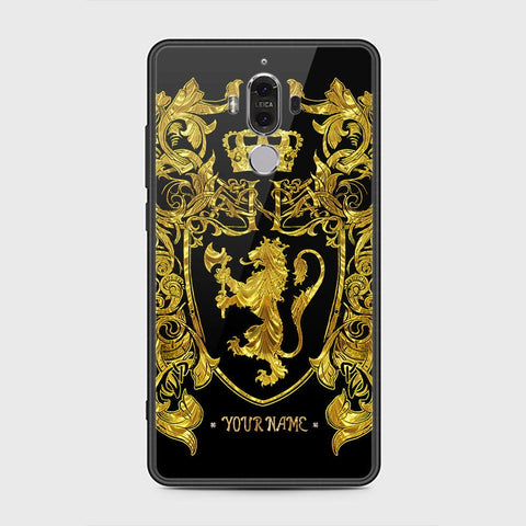 Huawei Mate 9 Cover - Gold Series - HQ Ultra Shine Premium Infinity Glass Soft Silicon Borders Case