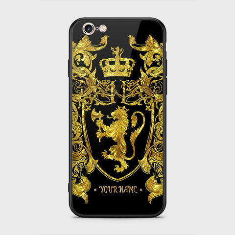 iPhone 6S / 6 Cover - Gold Series - HQ Ultra Shine Premium Infinity Glass Soft Silicon Borders Case