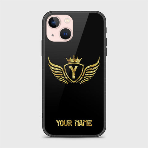 iPhone 14 Plus Cover - Gold Series - HQ Ultra Shine Premium Infinity Glass Soft Silicon Borders Case