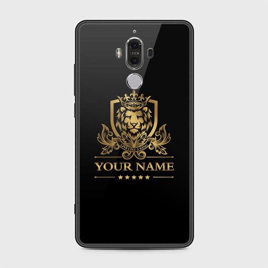 Huawei Mate 9 Cover - Gold Series - HQ Ultra Shine Premium Infinity Glass Soft Silicon Borders Case