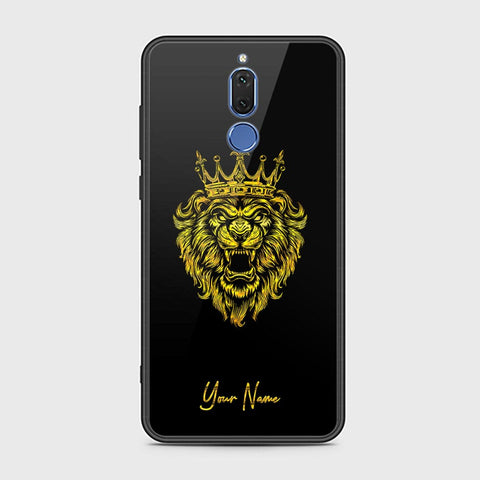 Huawei Mate 10 Lite Cover - Gold Series - HQ Ultra Shine Premium Infinity Glass Soft Silicon Borders Case