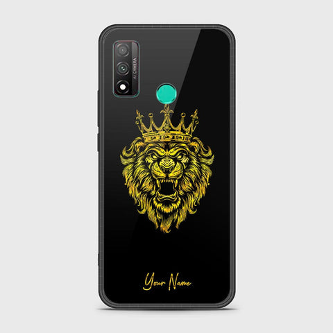 Huawei P smart 2020 Cover - Gold Series - HQ Ultra Shine Premium Infinity Glass Soft Silicon Borders Case