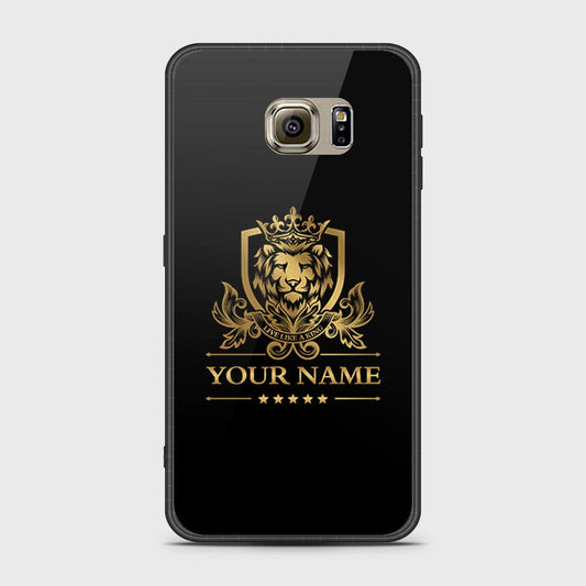 Samsung Galaxy S6 Cover- Gold Series - HQ Ultra Shine Premium Infinity Glass Soft Silicon Borders Case