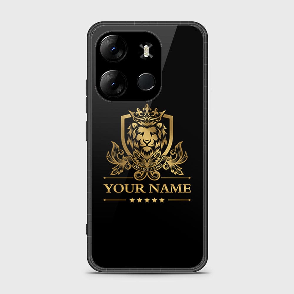 Custodia Per Infinix Smart 7 Con Vetro Sfumato Stellato - Cover Morbida TPU E Vetro Temperato
