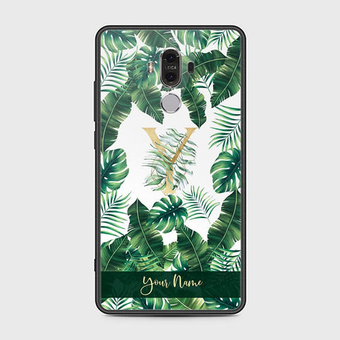 Huawei Mate 9 Cover - Personalized Alphabet Series Series - HQ Ultra Shine Premium Infinity Glass Soft Silicon Borders Case