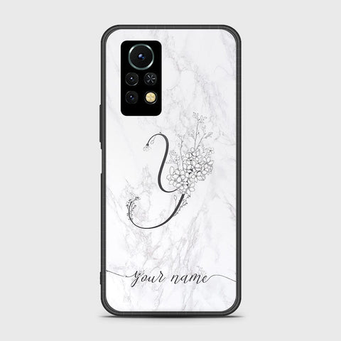 Infinix Note 11s Cover - Personalized Alphabet Series - HQ Ultra Shine Premium Infinity Glass Soft Silicon Borders Case