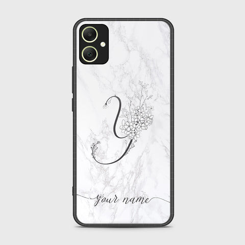 Samsung Galaxy A05 Cover- Personalized Alphabet Series - HQ Ultra Shine Premium Infinity Glass Soft Silicon Borders Case