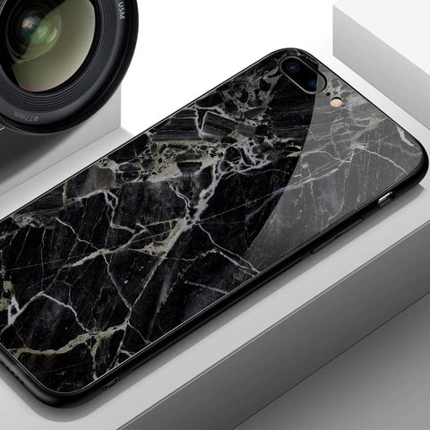 Samsung Galaxy Note 8 Cover - Black Marble Series - HQ Ultra Shine Premium Infinity Glass Soft Silicon Borders Case
