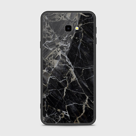 Samsung Galaxy J7 Prime Cover- Black Marble Series - HQ Ultra Shine Premium Infinity Glass Soft Silicon Borders Case