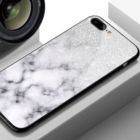 Oppo Reno 8T 5G  Cover- White Marble Series - HQ Ultra Shine Premium Infinity Glass Soft Silicon Borders Case