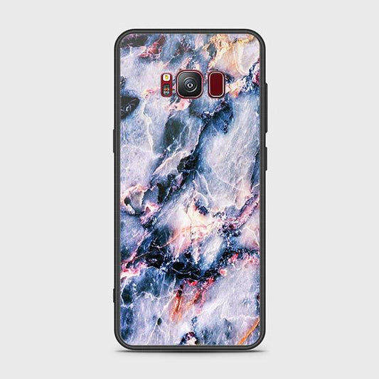 Samsung Galaxy S8 Plus Cover - Colorful Marble Series - HQ Ultra Shine Premium Infinity Glass Soft Silicon Borders Case