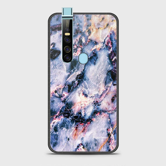 Tecno Camon 15 Pro Cover- Colorful Marble Series - HQ Ultra Shine Premium Infinity Glass Soft Silicon Borders Case