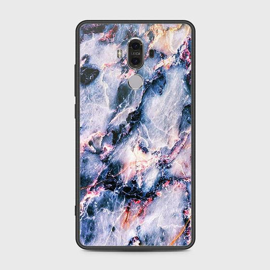Huawei Mate 9 Cover - Colorful Marble Series - HQ Ultra Shine Premium Infinity Glass Soft Silicon Borders Case